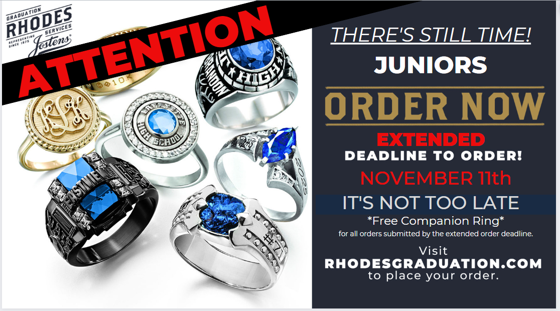 Jostens Junior Ring Orders